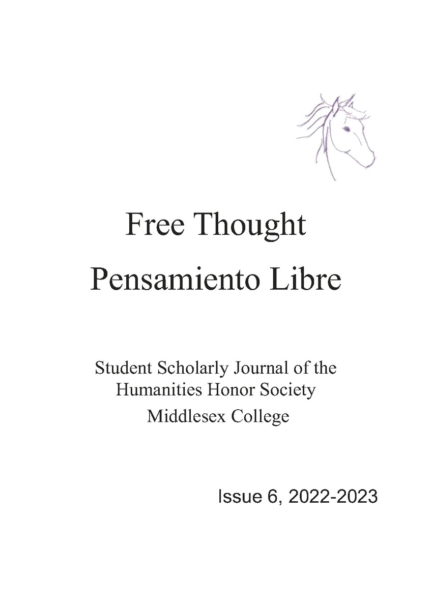 Free Thought / Pensamiento Libre Issue 6, 2022-2023 - Page 3